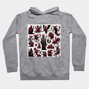 PATRON DE CRIATURAS DE HORROR Hoodie